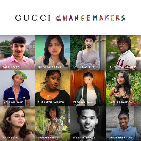 gucci changemakers|gucci changemakers grant.